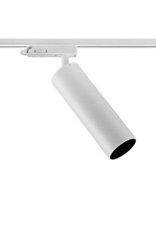 Oprawa oświetleniowa do szynoprzewodów 3-fazowych QUEENS 10 white - LED 12W, 3000K, Ra>90, 1221lm, 220-240V, AC ON-OFF - PANZERI