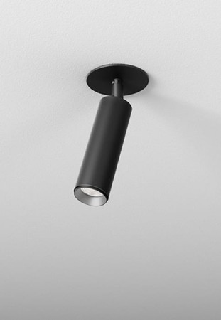 Oprawa oświetleniowa sufitowa wpuszczana wewnętrzna PET next mini LED M927 20° G/K reflektor czarny - 4.5W, 2700K, 450lm, IP20 - AQFORM