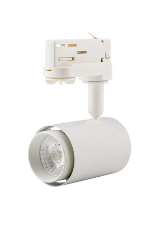 Oprawa oświetleniowa szynowa DURA TL - TRACK LIGHT ⌀60 - 10W, 110-230V, 24°, 3000K, 855lm, IP20, biały - DURA LAMP