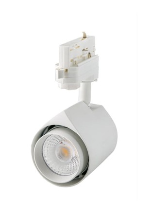 Oprawa oświetleniowa szynowa DURA TL-TRACK LIGHT ⌀100 - 15W, 110-240V, 40°, 3000K, 1235lm, IP20, biały - DURA LAMP