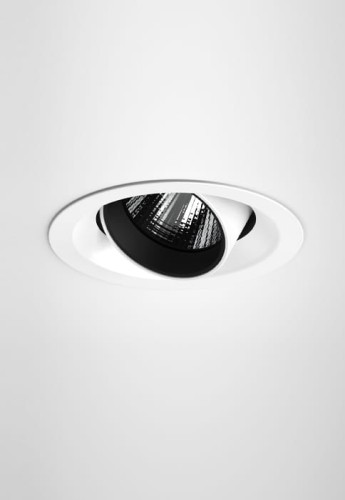 Oprawa sufitowa wpuszczana CCTEVO GIMBAL 125 white - LED 18W, 3000K, FL-40°, IP20-40 - TARGETTI