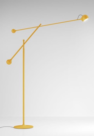 Lampa podłogowa IXA yellow - 9W, 3000K, 465lm, IP20  - ARTEMIDE 