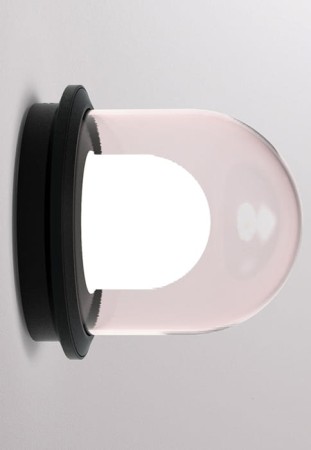 Lampa ścienna PILLE SINGLE M SD roze-black - MOLTO LUCE