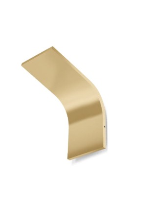 Oprawa oświetleniowa ścienna wewnętrzna APP mat brass - LED 18W 3000K Ra>90 1431lm 220-240V AC ON-OFF - PANZERI 