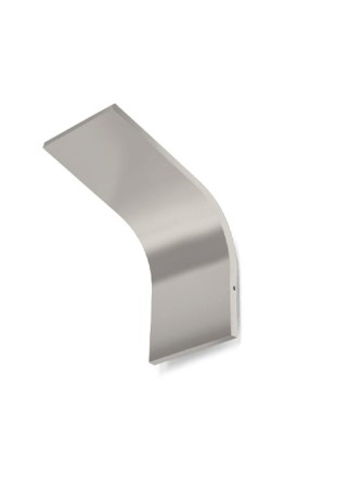 Oprawa oświetleniowa ścienna wewnętrzna APP titanium - LED 18W 3000K Ra>90 1431lm 220-240V AC ON-OFF - PANZERI 