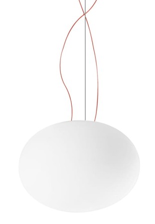 Oprawa oświetleniowa wisząca GILBERT white - LED 27W 3000K Ra>90 2525lm 220-240V AC dimmable (DALI/Push DIM) IP20 Ø37cm - PANZERI 
