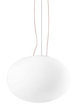 Oprawa oświetleniowa wisząca GILBERT white - LED 27W 3000K Ra>90 2525lm 220-240V AC dimmable (DALI/Push DIM) IP20 Ø45cm - PANZERI 
