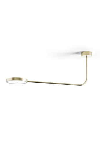 Oprawa oświetleniowa sufitowa DIP champagne - LED 18W 2700K Ra>90 1931lm 220-240V AC dimmable (DALI/Push DIM) ⌀25 cm - PANZERI