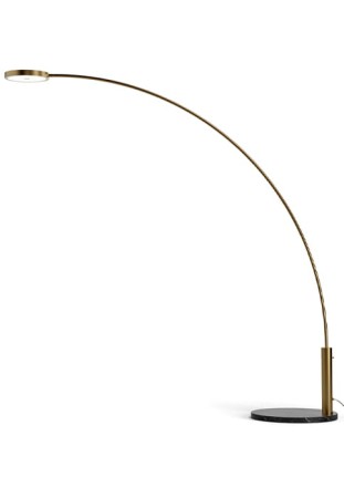 Oprawa oświetleniowa podłogowa DIP bronze-black marquina - LED 18W 2700K Ra>90 1931lm 220-240V AC dimmable (DALI/Push DIM) - PANZERI