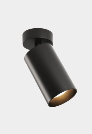 Oprawa oświetleniowa natynkowa wewnętrzna ATOM czarny - ø75 36V/350mA 13.5W 2700K CRI 90 16.1º 1634lm - LEDS C4