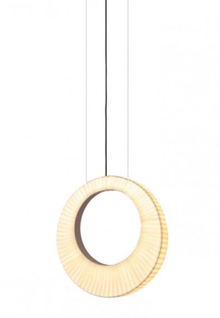 Oprawa oświetleniowa zwieszana wewnętrzna SOLIXENT ecru - LED 12,5W 24V 3000K 1625lm IP20 Ø33 cm - EL TORRENT