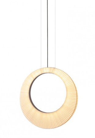 Oprawa oświetleniowa zwieszana wewnętrzna SOLIXENT ecru - LED 12,5W 24V 3000K 1625lm IP20 Ø55 cm - EL TORRENT