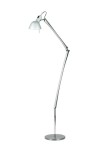 Lampa podłogowa z podstawą NAOMI TERRA anodised aluminium - 150W Hal E27 IP20 - LUMINA