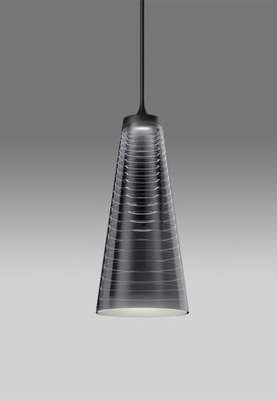 Lampa sufitowa wisząca LOOK AT ME 21 czarny - LED 20W, 3000K, 478lm, CRI90, Dimmable (Push) - ARTEMIDE