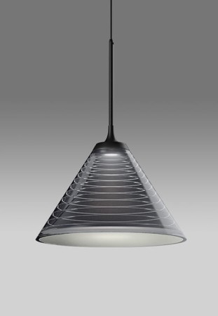 Lampa sufitowa wisząca LOOK AT ME 35 czarny - LED 20W, 3000K, 692lm, CRI90, Dimmable (Push) - ARTEMIDE 