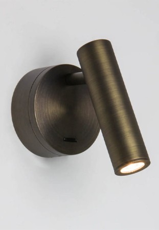 Oprawa oświetleniowa ścienna wewnętrzna ENNA SURFACE brązowy - 4.5W LED 111.44lm 2700K IP20 - ASTRO 