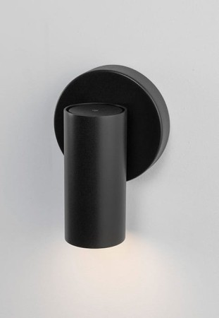 Oprawa oświetleniowa ścienna wewnętrzna CYLS - LED do 10W E14 230V black - ESTILUZ