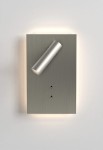 Oprawa oświetleniowa ścienna wewnętrzna EDGE READER MINI LED matowy nikiel - 9.3W LED 153lm 2700K IP20 - ASTRO