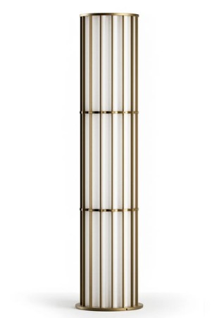 Oprawa oświetleniowa podłogowa wewnętrzna na metalowej podstawie ROMA 185 bronze - LED 70W 2700K Ra>90 5400lm 220-240V AC dimmable (DALI/Push DIM) - PANZERI 