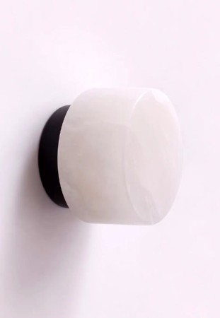 Oprawa oświetleniowa sufitowo ścienna wewnętrzna ROCK Ø9 alabastrowy - LED 4W, 3000K, 350lm CRI>85, IP44 - ROBIN