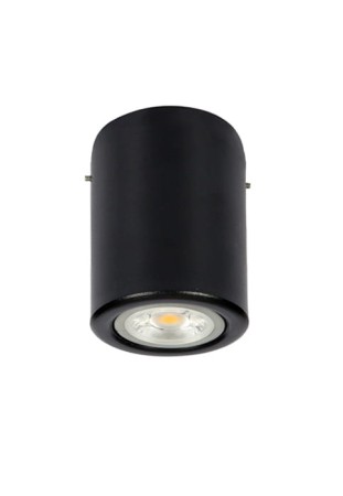 Oprawa sufitowa cylindryczna wewnętrzna IBL/04062CE/B - 240V, GU10/Par16, Max35W, IP20, czarna