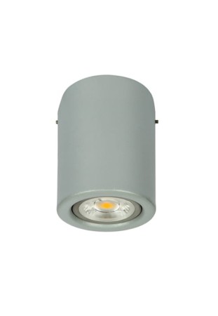 Oprawa sufitowa cylindryczna wewnętrzna IBL/04062CE/G - 240V, GU10/Par16, Max35W, IP20, szara