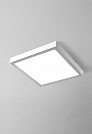 Oprawa sufitowa natynkowa wewnętrzna BLOS LED M930 hermetic biała - 46W 230V 3000K 3630lm ON/OFF IP44 - AQFORM