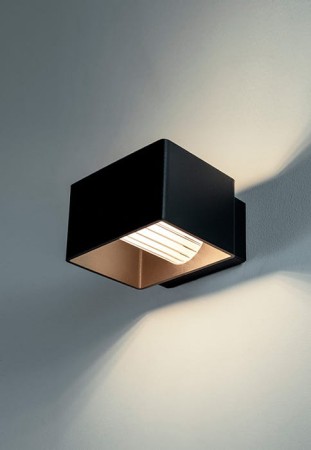 Lampa ścienna wewnętrzna FRAME A-4050 black anthracite - LED 6,2W 2700K 70° >90 CRI 350mA 100V-240V 725lm IP20 - ESTILUZ