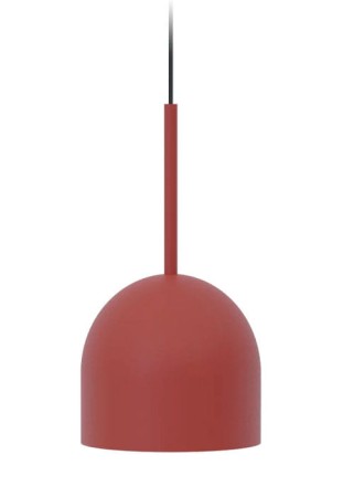 Lampa wisząca wewnętrzna RIO matowa czerwień z terakoty - Ø16cm, G9, 220-240V, IP20 - ROBIN