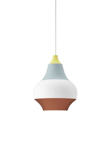 Lampa wisząca wewnętrzna CIRQUE Ø150 żółty top - 1x25W E27 IP20 - LOUIS POULSEN