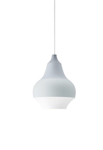 Lampa wisząca wewnętrzna CIRQUE Ø150 szary top - 1x25W E27 IP20 - LOUIS POULSEN