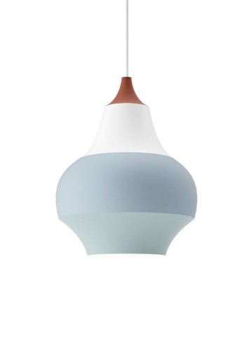 Lampa wisząca wewnętrzna CIRQUE Ø220 miedziany top - 1x40W E27 IP20 - LOUIS POULSEN