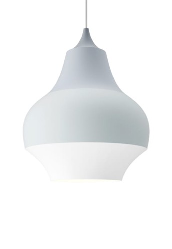 Lampa wisząca wewnętrzna CIRQUE Ø380 szary top - 1x60W E27 IP20 - LOUIS POULSEN