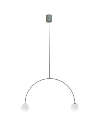 Lampa wisząca wewnętrzna RIGA 50 oliwkowa zieleń - 2xG9 220-240V IP20 - ROBIN 