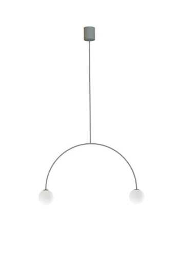 Lampa wisząca wewnętrzna RIGA 50 oliwkowa zieleń - 2xG9 220-240V IP20 - ROBIN