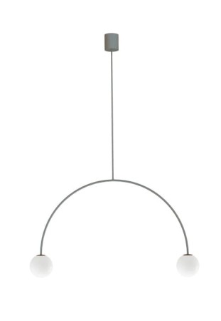 Lampa wisząca wewnętrzna RIGA 80 oliwkowa zieleń - 2xG9 220-240V IP20 - ROBIN 