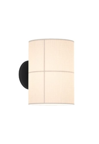 Lampa ścienna wewnętrzna RANIA 18 czarno-biały kremowy - E27 220-240V IP20 - ROBIN