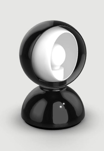 Lampa stołowa ECLISSE PVD czarny - LED 1x5W E14 IP20 - ARTEMIDE