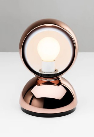 Lampa stołowa ECLISSE PVD miedziany - LED 1x5W E14 IP20 - ARTEMIDE