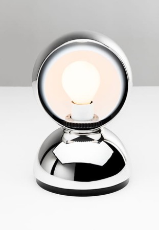 Lampa stołowa ECLISSE PVD lustrzany - LED 1x5W E14 IP20 - ARTEMIDE