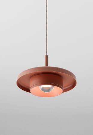 Oprawa sufitowa zwieszana wewnętrzna QRLED next L930 52° terakota - 6W 3000K 790lm IP20 - AQFORM