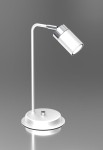 Lampa stołowa JOKER white-chrome - GU10 230V IP20