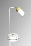 Lampa stołowa JOKER white-gold - GU10 230V IP20