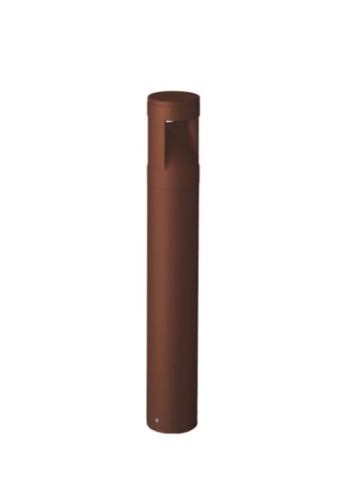 Słupek oświetleniowy zewnętrzny LAKO 60 cm oxide - LED 6W, 3000K, CRI>90, IP65 - LANDA