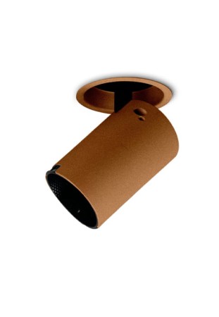 Oprawa oświetleniowa sufitowa częściowo wpuszczana SPOT REVO MEDIUM copper - Shaper 17,9W CRI92 4000K IP20 Sterownik: ON-OFF Moc: 22W - EXENIA 