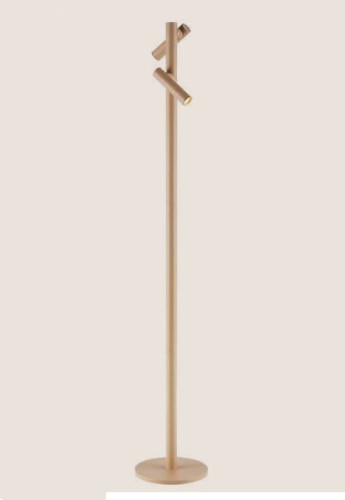 Lampa podłogowa MIMO DOUBLE F sand - LED 2x2,2W 2700K IP54 - MOLTO LUCE