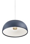 Lampa sufitowa wisząca TIA 400 sapphire blue - LED 18W 3000K 1981lm IP20 Phase Cut - LUMINA