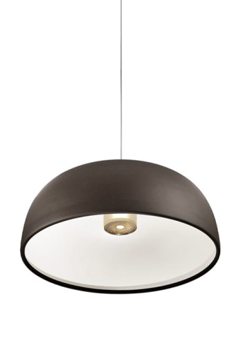 Lampa sufitowa wisząca TIA 400 metallic bronze - LED 18W 3000K 1981lm IP20 Phase Cut - LUMINA