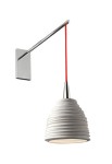 Lampa ścienna wewnętrzna CITRIC - 1xE27 LED A45 6W IP20 - EL TORRENT ( czerwony przewód )