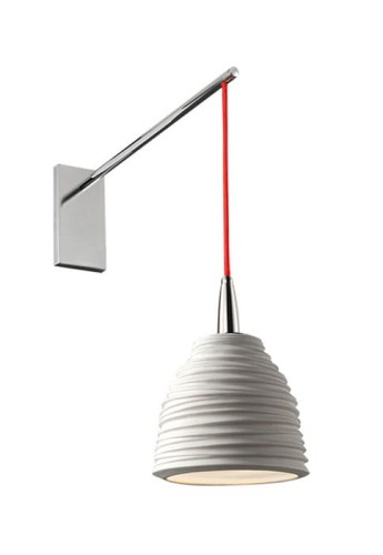 Lampa ścienna wewnętrzna CITRIC - 1xE27 LED A45 6W IP20 - EL TORRENT ( czerwony przewód )